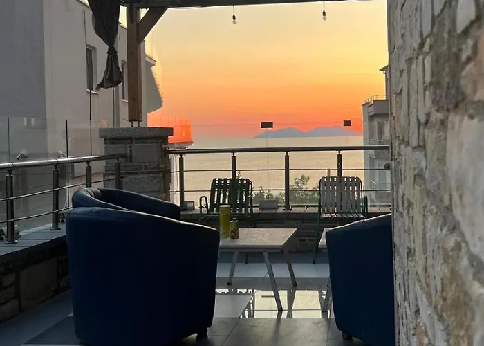 Modern Seaside With Sunset Views & Private Balcony * Vlorë